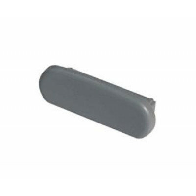 PVC Profil&eacute; de garde-corps embout F408-004 gris trafic