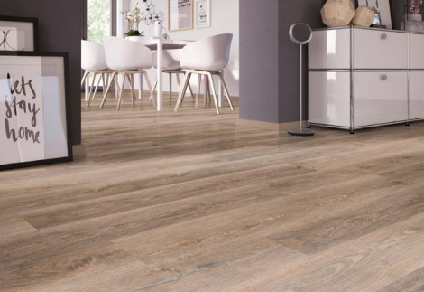 PVC vloer Authentic Oak Natural - 185 x 1219,2 mm