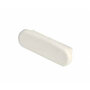 PVC Profil&eacute; de garde-corps embout F408-018 blanc nacr&eacute;